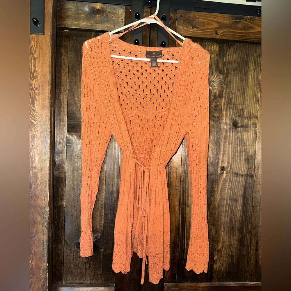 Fenn Wright Manson Orange Cardigan